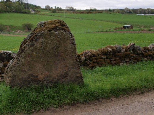 As with all of the following prehistoric sights they were located out somewhere, often in a field or woodland.