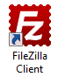 Diagram 1. The FileZilla desktop icon