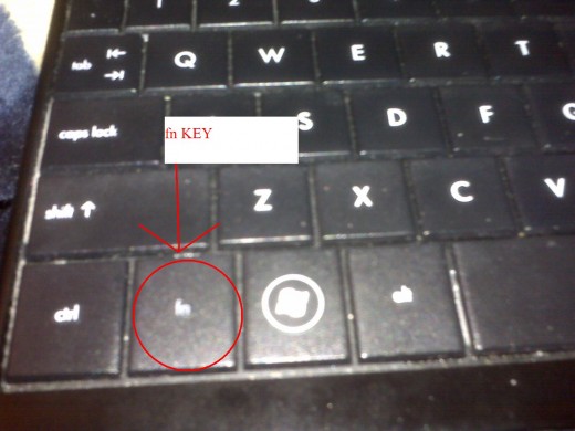 Location of the fn Key