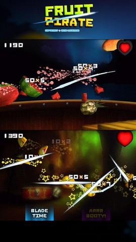 Fruit Pirate, screenshot from AppBrain