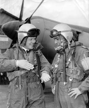 McNay and Bluitt at Nowra Naval Airforce Base