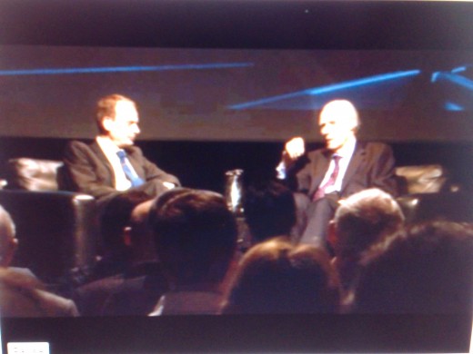 Sir George in conversation with Andrew Marr