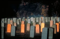 Arlington National Cemetery is supposed to have its share of ghosts and paranormal activity. 