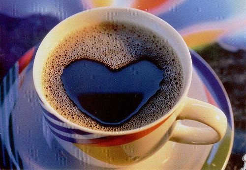 A coffee with a side of my love?