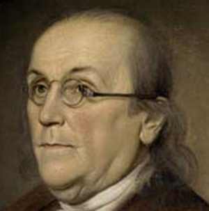 Ben Franklin, the inventor of bifocals!