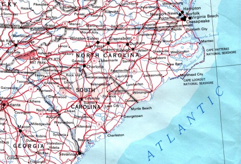 North and South Carolina