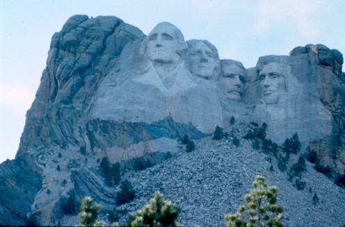 Mount Rushmore, South Dakota.