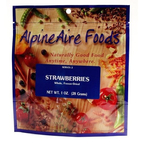 AlpineAire Foods Strawberries, Sliced, Freeze-Dried
