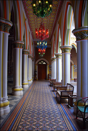 A Corridor In The Palace