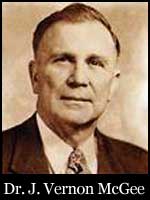J Vernon Magee, one of the first and finest radio preachers...