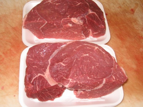 Beef steaks!