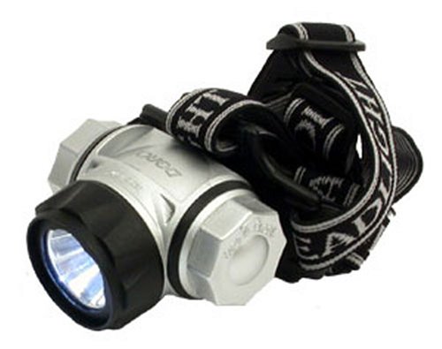 Dorcy International 41-2098 145-Lumens 3AAA LED Plastic Headlamp with Batteries