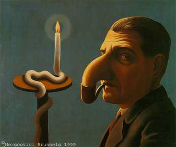 Rene Magritte...Philosopher's Lamp