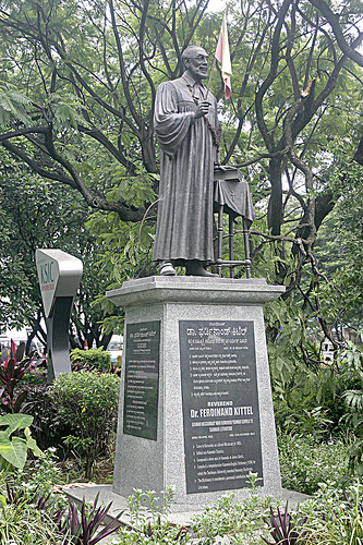 Rev Ferdinand Kittel Statue