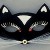 Deco cat mask. Available from AnniesCostumes.com
