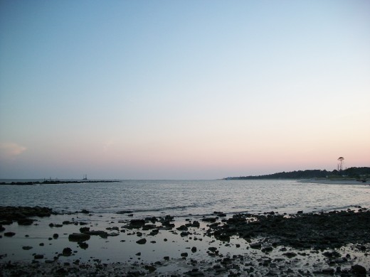 Dauphin Island at Sunset