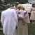 Mom holding my daughter and my hubby consoling her. Mom holding my daughter and my hubby consoling her.
