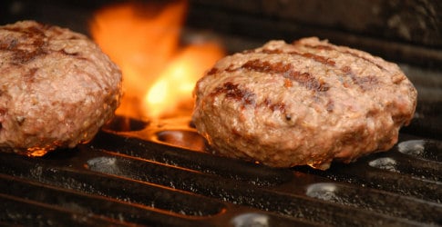 There is nothing better than a burger on a grill if it's chicken or any other type of ground meat.