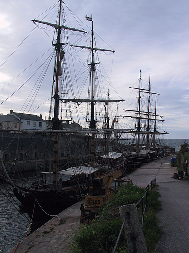 Charlestown Shipwreck Museum: Charlestown Harbour and Tallships.  