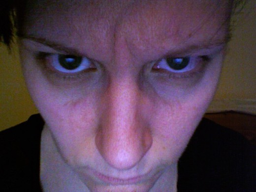 Sometimes, when you're right at the beginning of a draft, or even in the middle, or just as possibly at the end, it can feel as though this expression is the one you are permanently displaying.  This need not be the case.