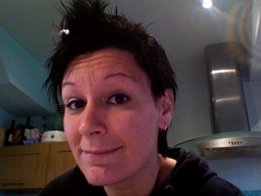 You too can achieve this slightly nutty expression, despite not having yet completed a full and exceptional draft of your first novel.  Enjoy yourself.