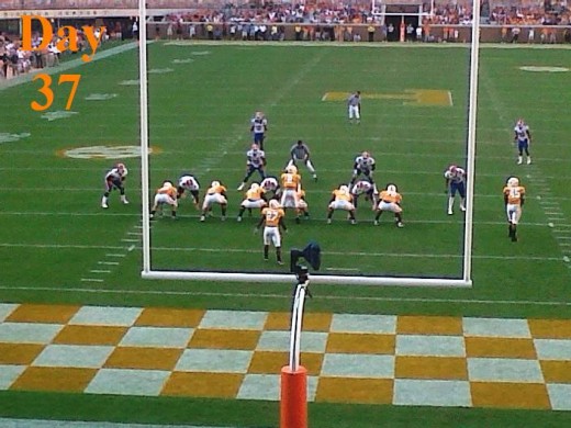 Florida Gators @ UT.  My wife's uncle gave me and one of my best friends tickets to the game (awesome seats too!).  Another missed opportunity to try my new lense, but a super great time none the less.  Too bad UT keeps losing :(