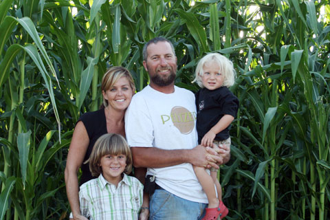 Peltzer Family of Pumpkin Farmers in Temecula.