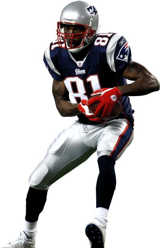 Randy Moss as a Patriot - 2010 he suited up as a Minnesota Viking and now a Tennessee Titan
