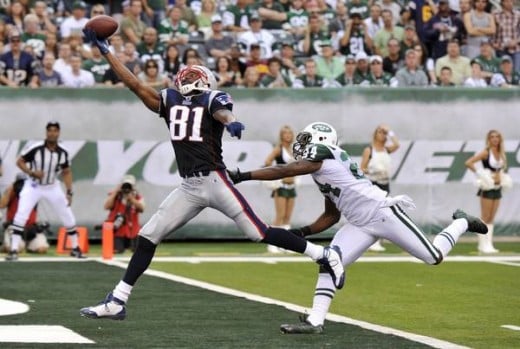If only the game could have ended right there, with Randy Moss's daring one-handed escape from Revis Island. GO JETS