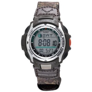 Pathfinder Moon Phase Hunting Timer Watch by Casio