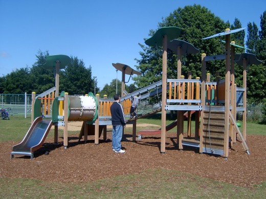 Play area for the slightly older Children