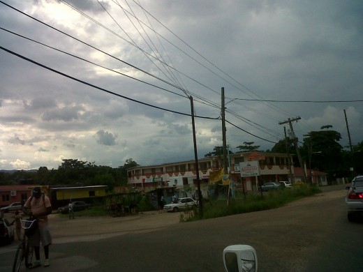 Plaza at Toll Gate.