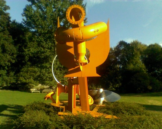 "Sunflowers for Vincent" by Mark diSuvero