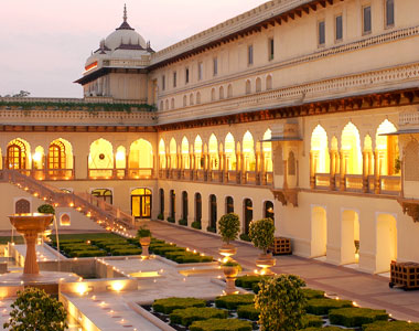 Hotel Rambagh Palace in Jaipur