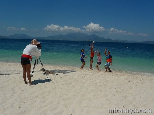 Pandan Island is a favorite spot for jumpshots like this!