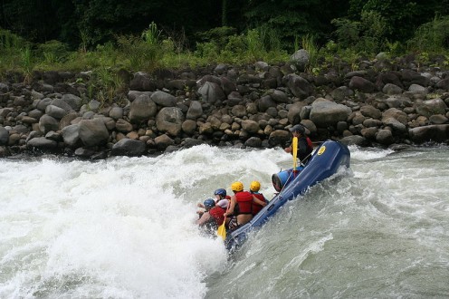 River rafting in Costa Rica