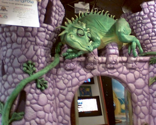 My favorite dragon at the Museum of Discovery in Little Rock, AR