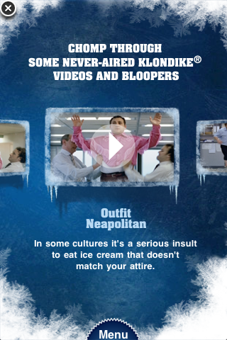 Klondike Mobile Advertisement Incorporates Video