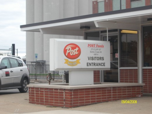 Visitor Entrance to Post