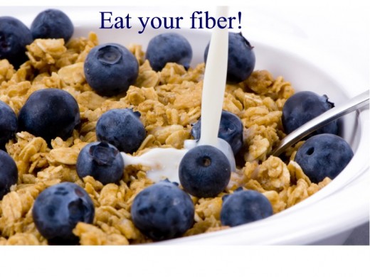 Be sure to eat your fiber daily