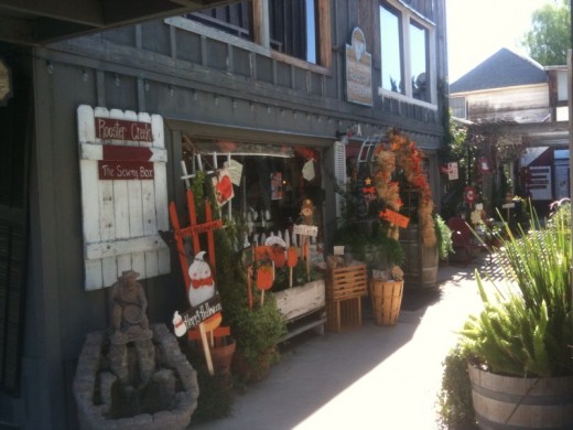 A craft store filled with vintage home décor.