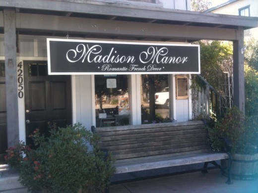 Fine french décor with a "shabby chic" flare in Old Town Temecula.