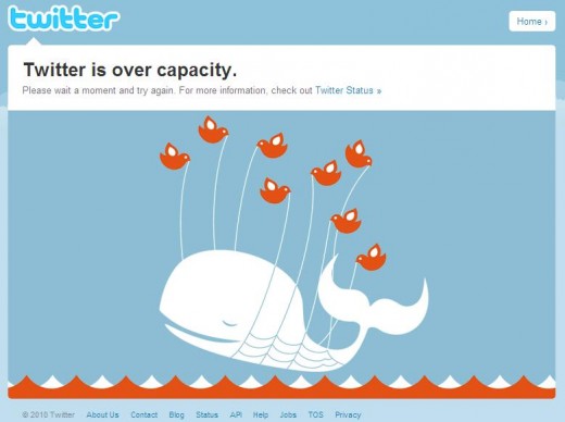 Twitter is over capacity