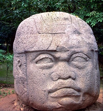 The mysterious Olmecs appears very negroid. They were the precursor to the Maya and Aztecs. There are few traces beyond massive granite carvings.