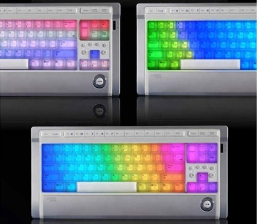 each key uniquely programmable