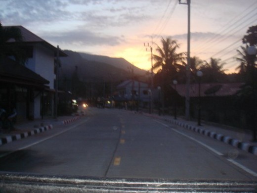 New road in Thong Nai Pan Yai