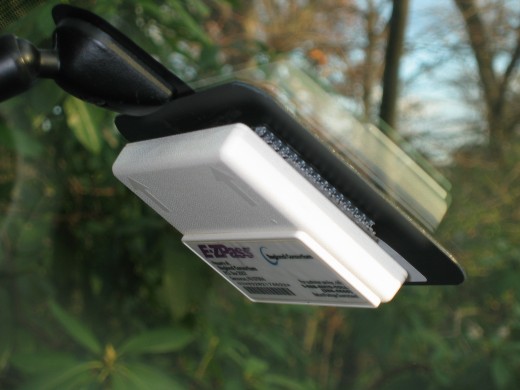  EZ Pass Transponder Attached using a Logo Toll Tag product