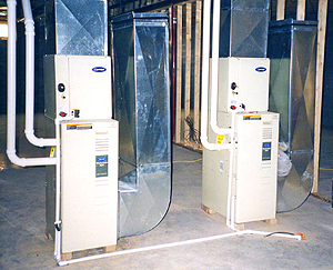Two furnaces can be cheaper than one.