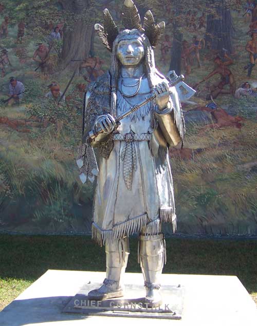 Statue of Chief Cornstalk, Point Pleasant, WV