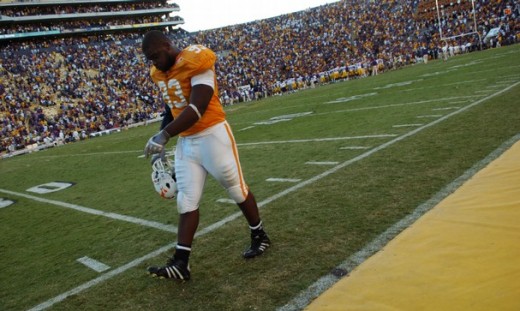 Chris and I watched the UT Vols lose a heartbreaking game in the final seconds of their game at LSU.  They were so close to knocking off the #10 team in the country, but they couldn't count to 11 when it mattered.